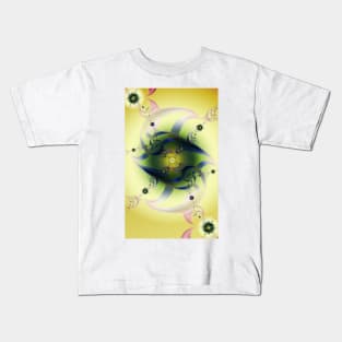 Fractal eye image Kids T-Shirt